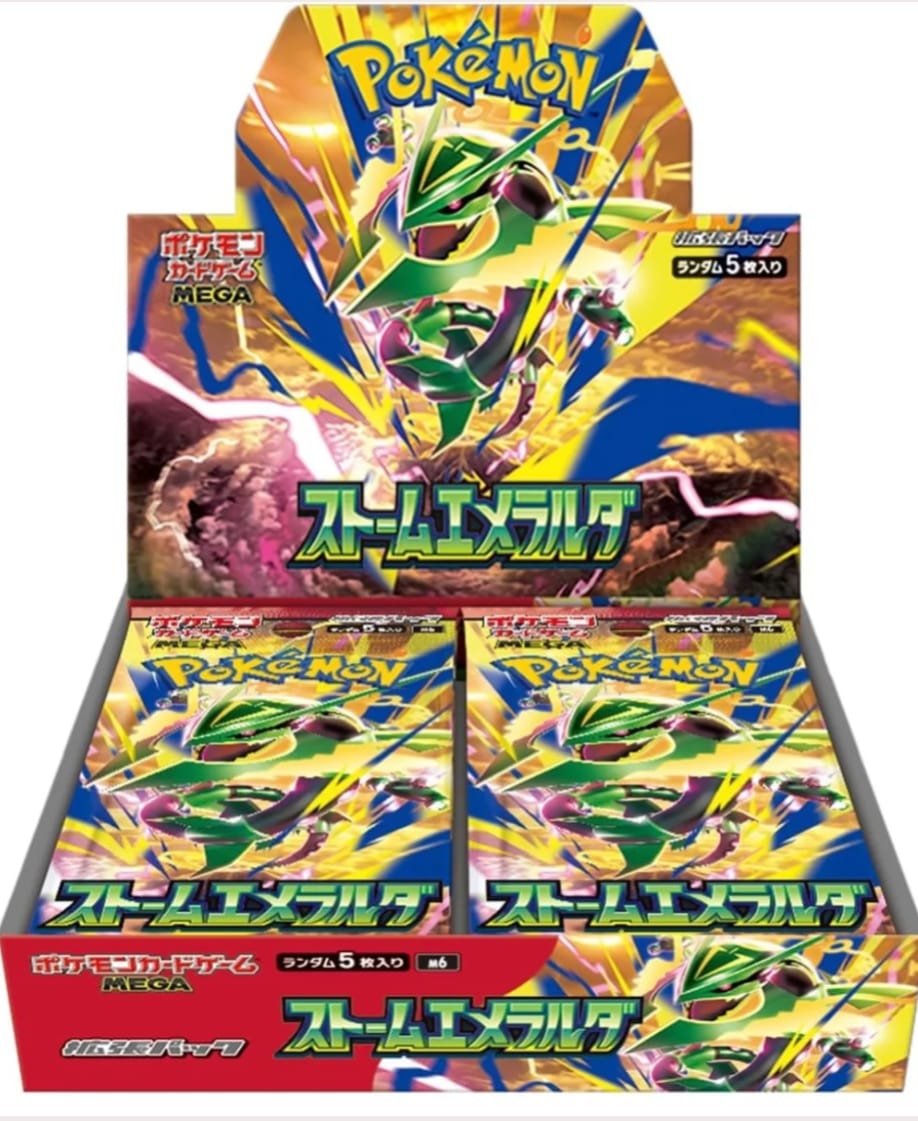Caja de Sobres Pokémon TCG: Storm Emerald (M6) – Japonés